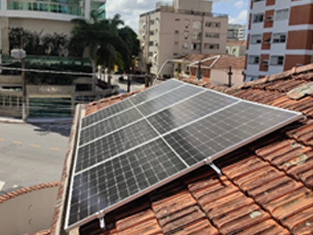 Projeto energia solar Ponta da Praia